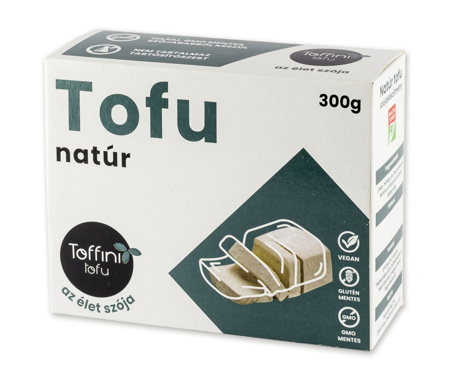Toffini tofu natúr dobozos 300g